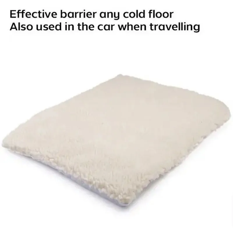 Self-Heating Pet Bed: Super Soft Comfortable Warming Mat