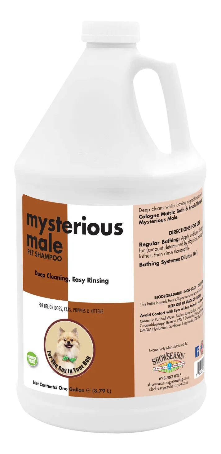 Showseason Mysterious Male Shampoo - Gallon
