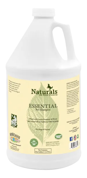 Showseason Naturals Essential Pet Shampoo - Gallon