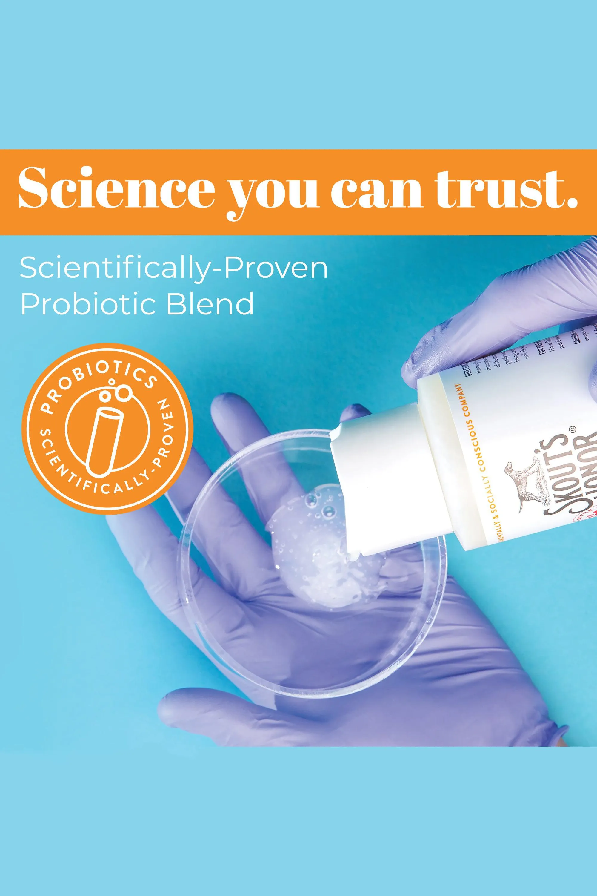 Skout's Honor Probiotic Honeysuckle Detangler