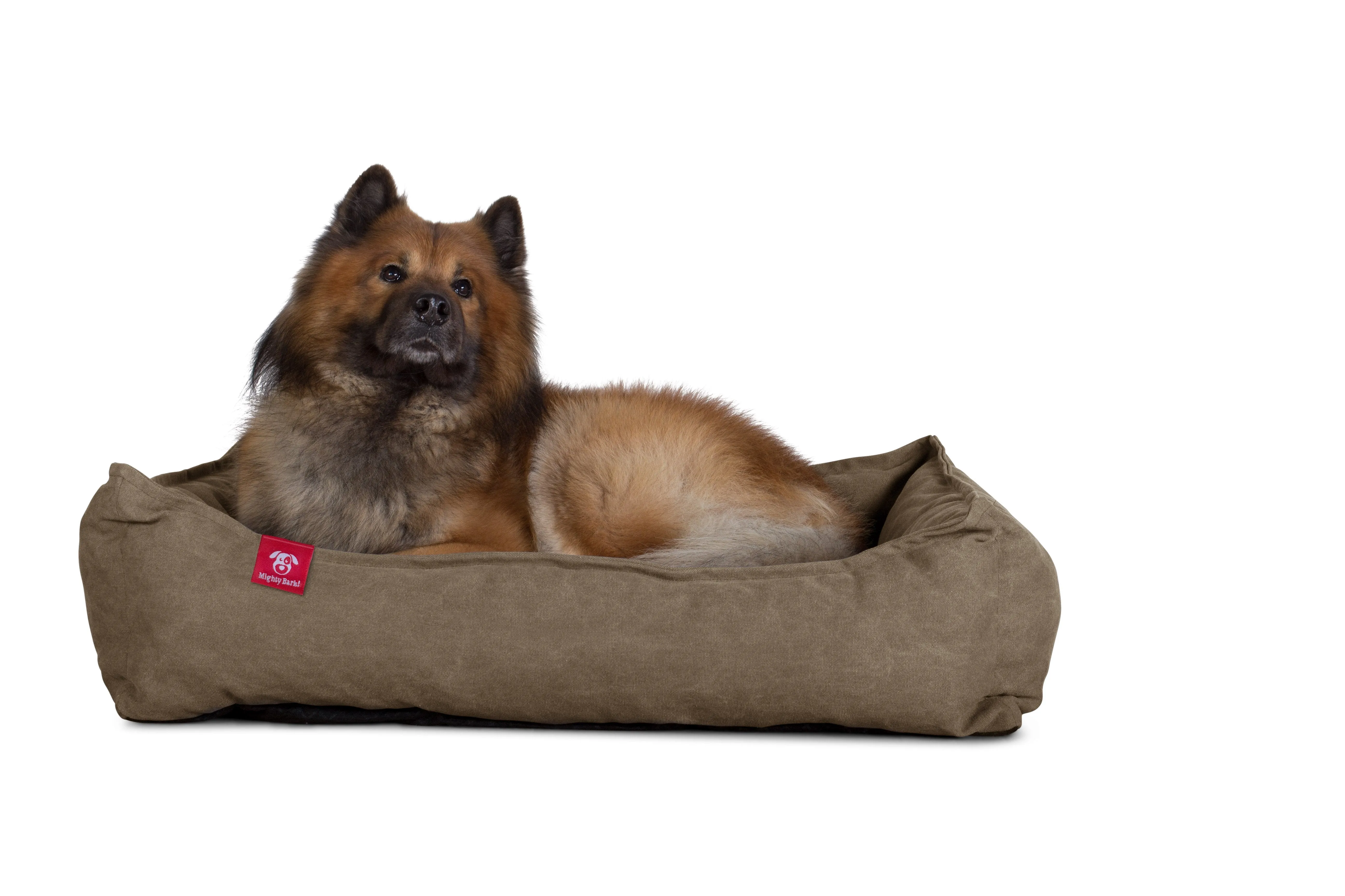 The Nest - Orthopedic Memory Foam Dog Bed - Stonewashed Denim Earth