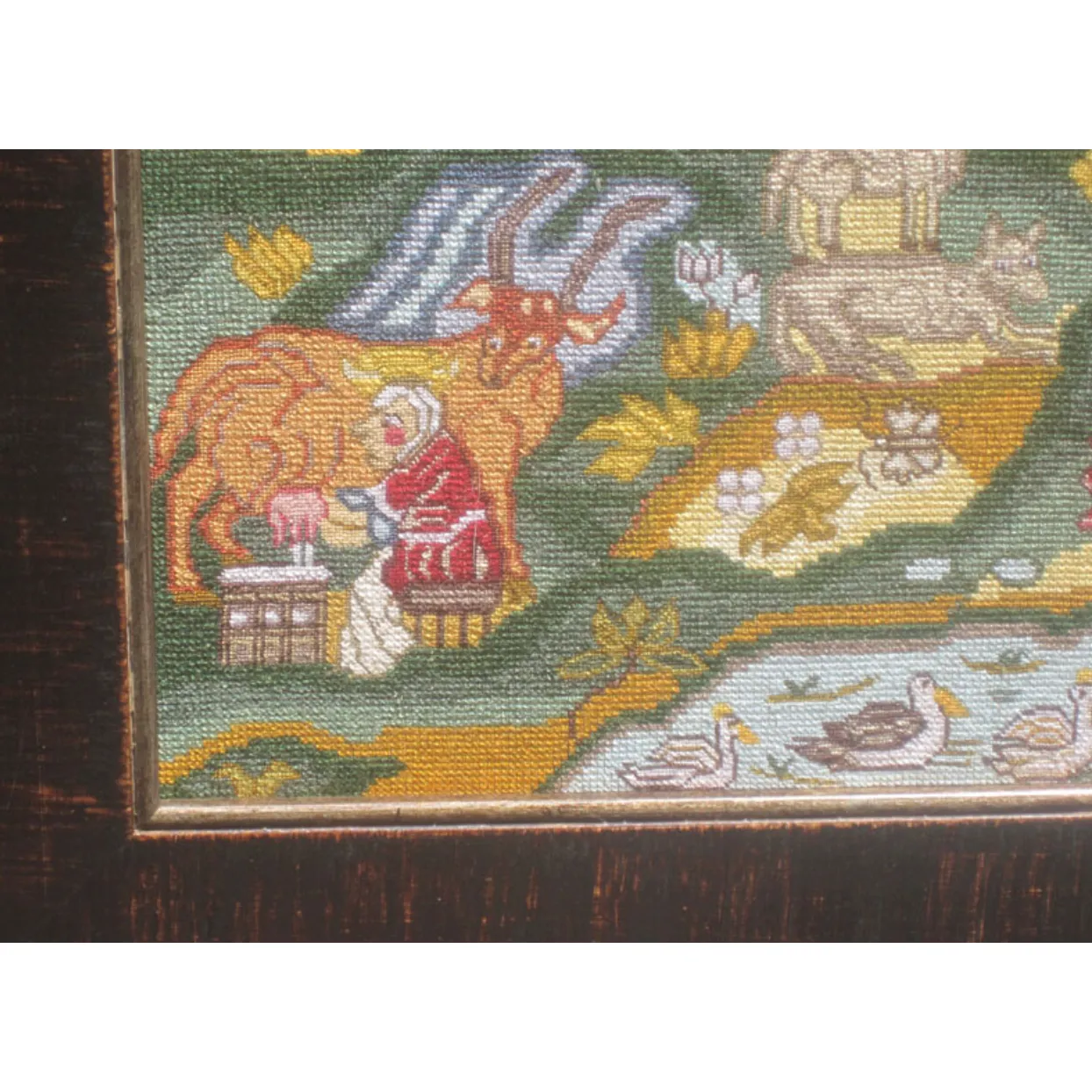 The Scarlet Letter ~ The Milkmaid Reproduction Sampler Pattern