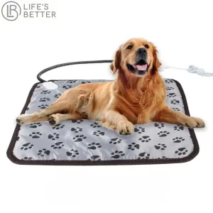 The Ultimate Waterproof Dog - Cat - Pet Heating Pad /Blanket for Comfort and Safety