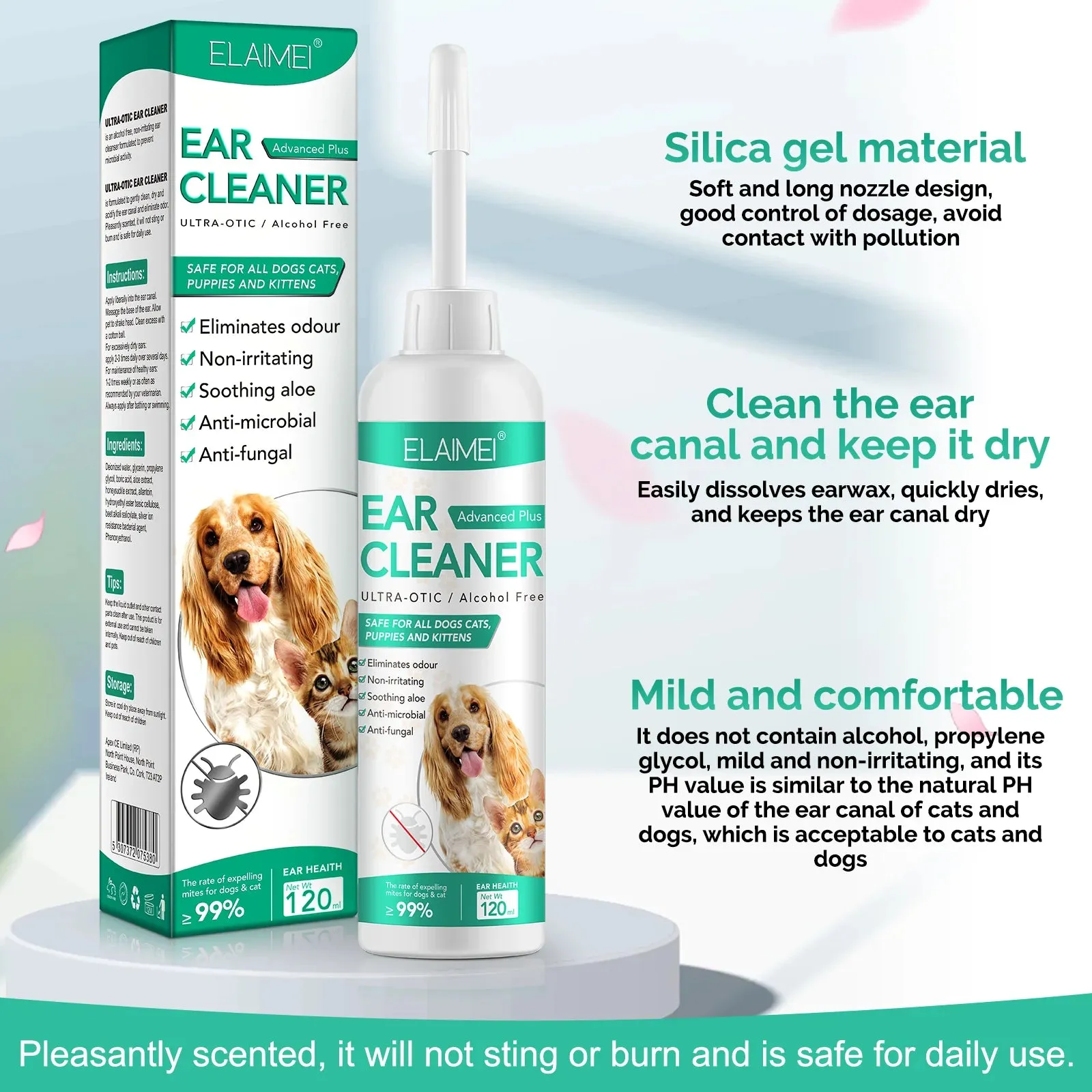 Ultra-Otic Ear Cleaning Solution for Pets