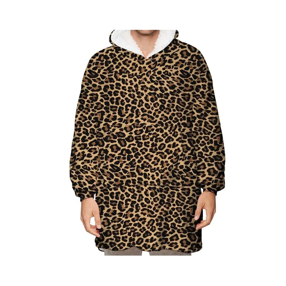 Wearable Hooded Blankets Pullover