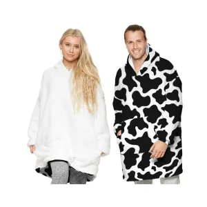 Wearable Hooded Blankets Pullover