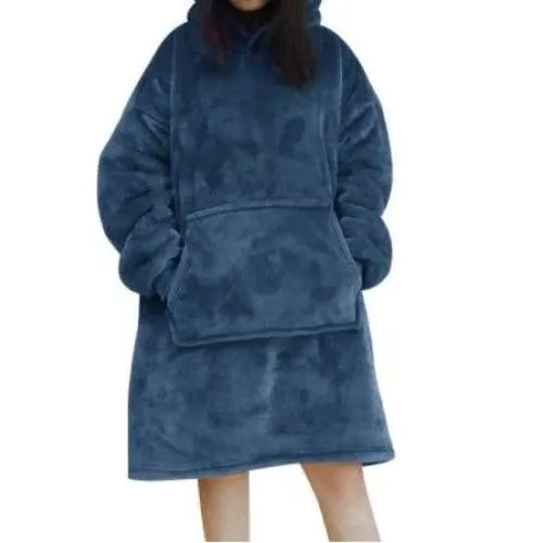 Wearable Hooded Blankets Pullover