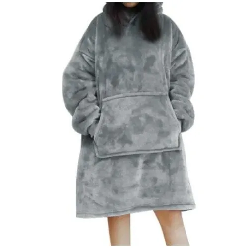 Wearable Hooded Blankets Pullover